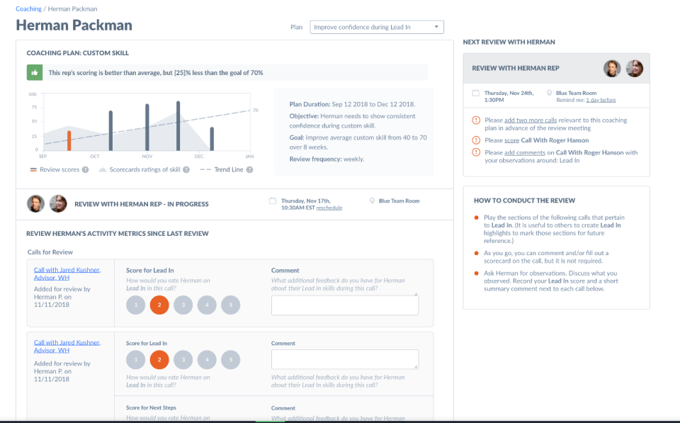 screenshot of ExecVision