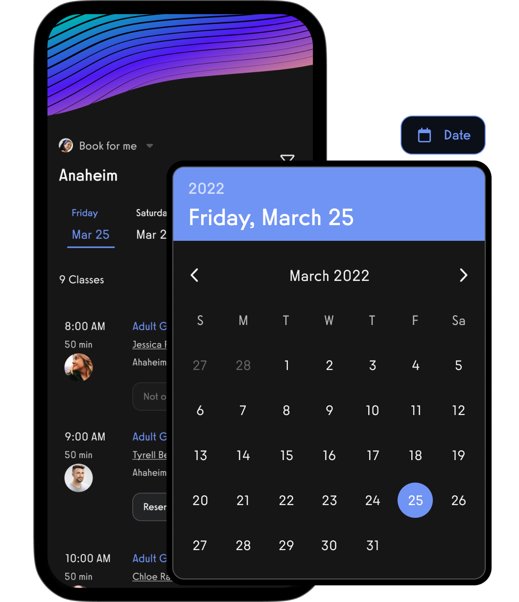 screenshot of Exercise.com