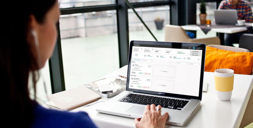 screenshot of Exizent