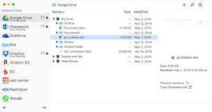 screenshot of ExpanDrive