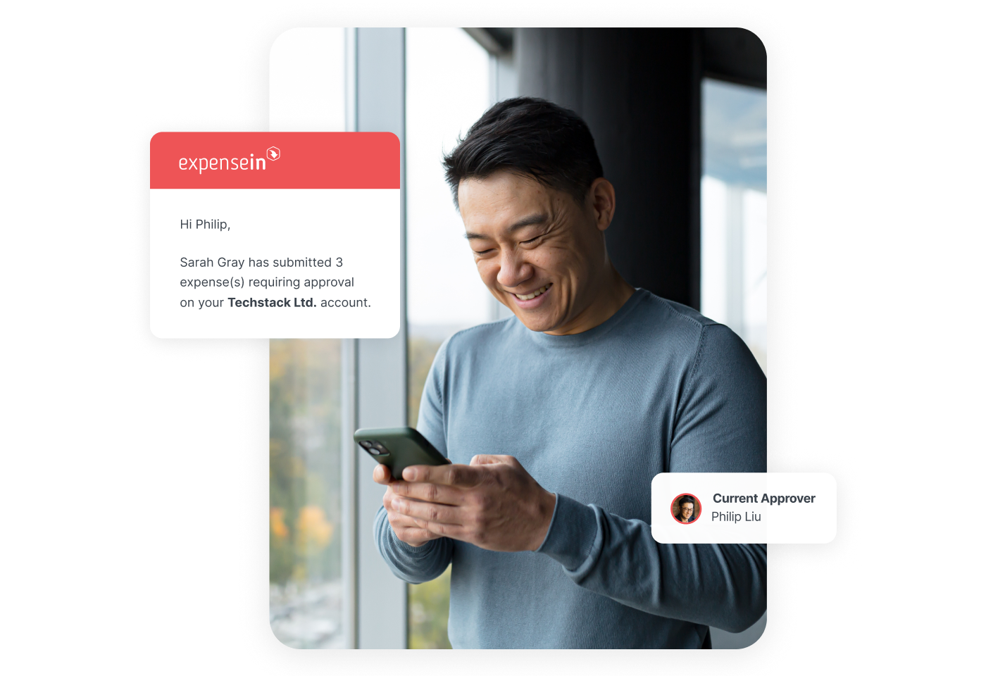 screenshot of ExpenseIn