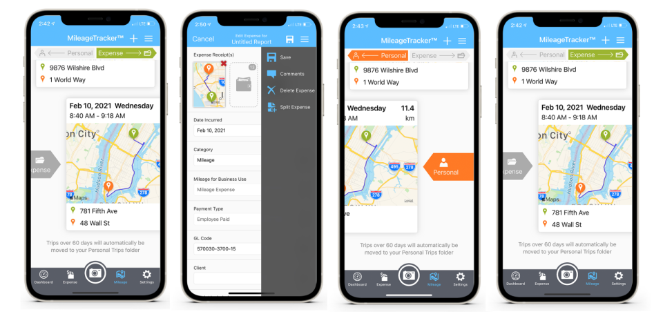 screenshot of ExpensePoint