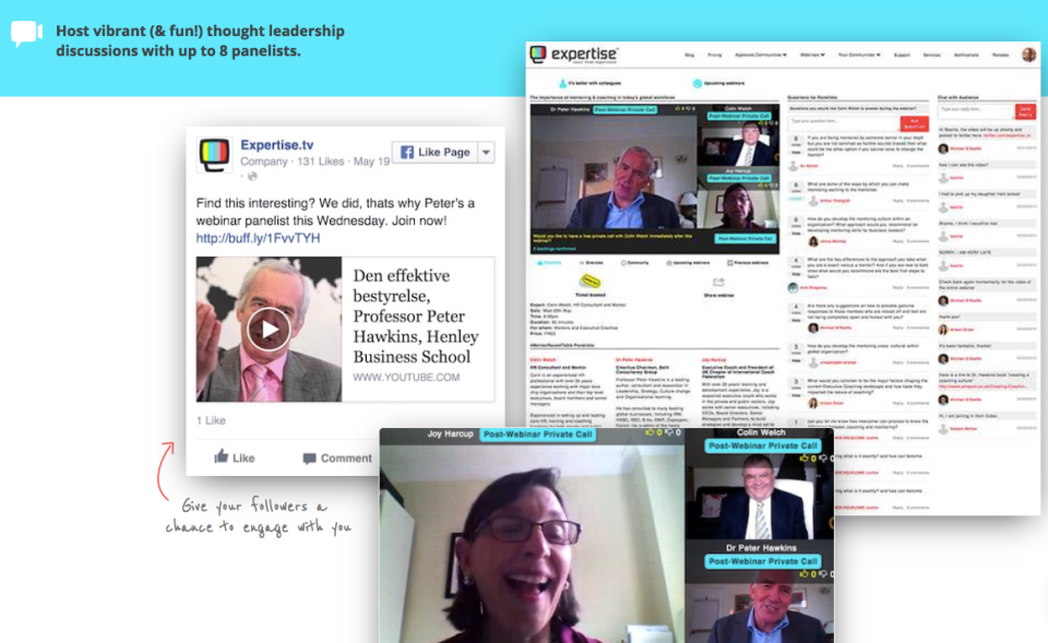 screenshot of Expertise.tv