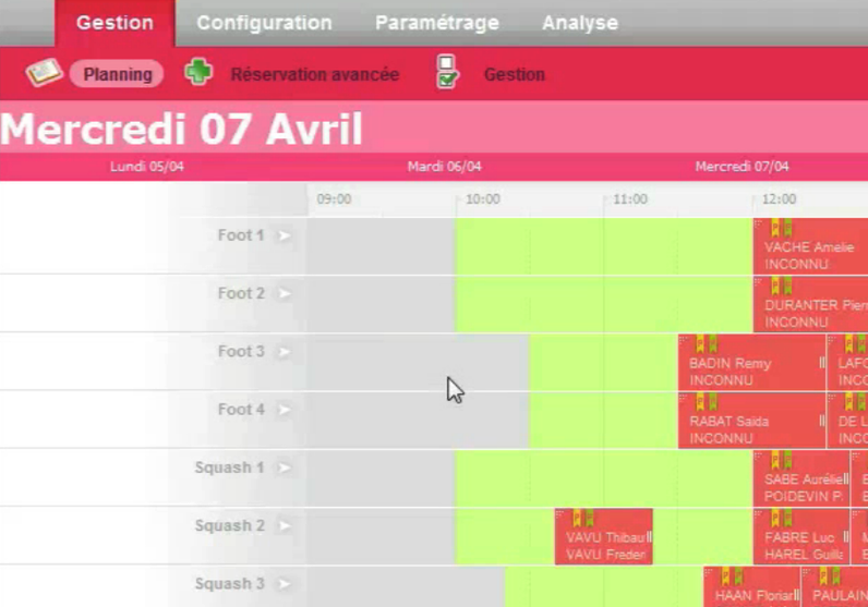 screenshot of Extraclub