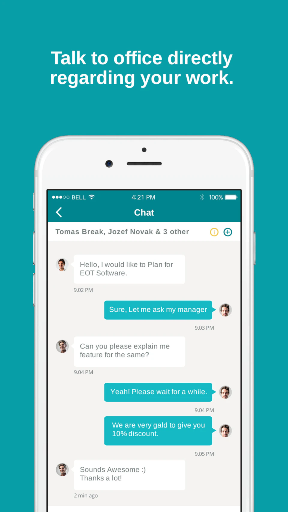 screenshot of EyeOnTask