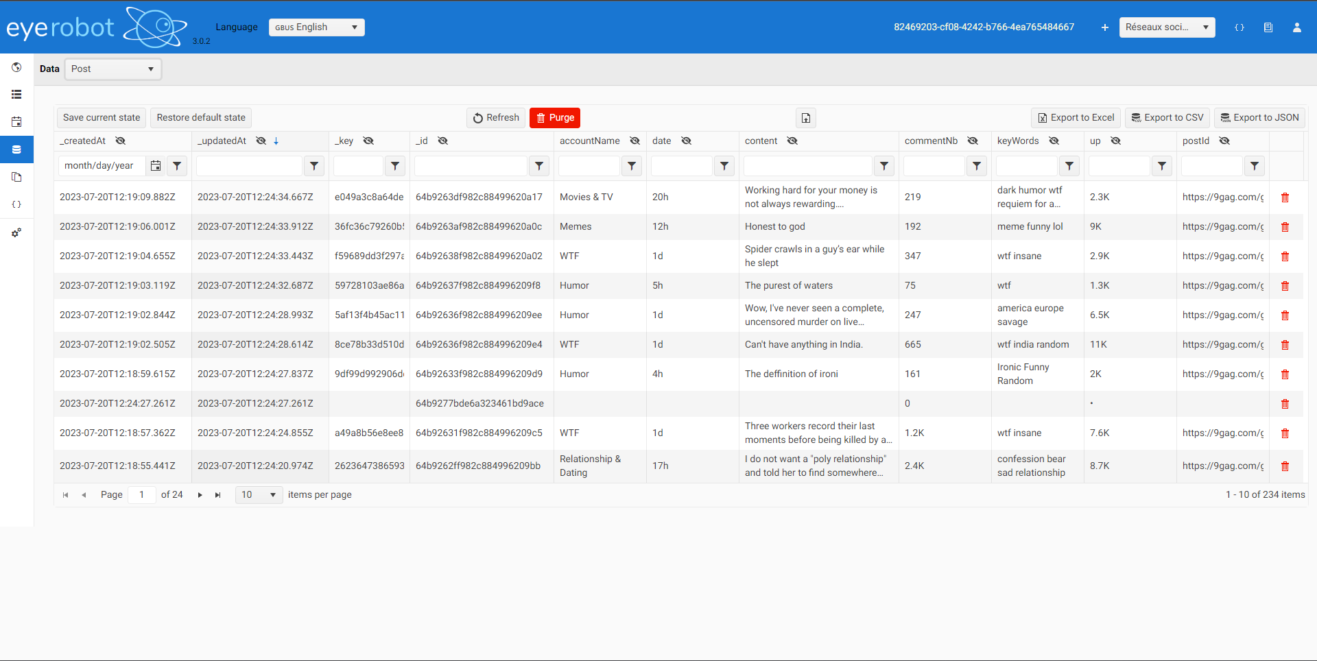 screenshot of Eyerobot
