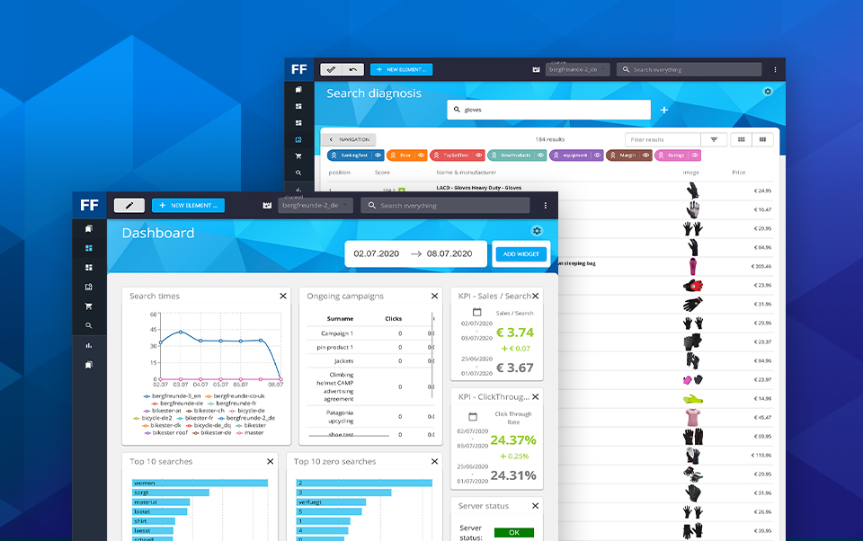screenshot of FACT-Finder