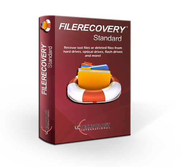 screenshot of FILERECOVERY