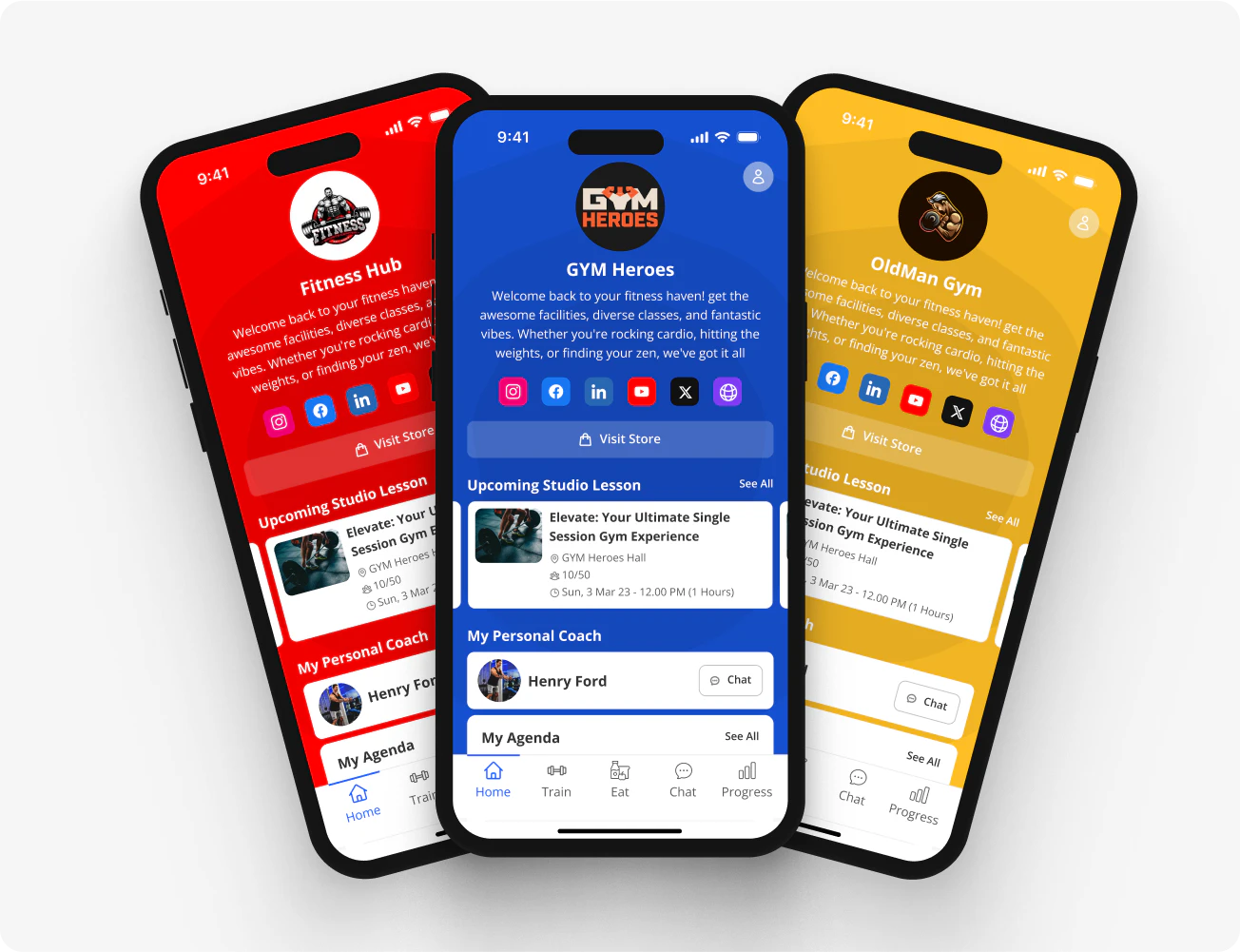 screenshot of FITsociety