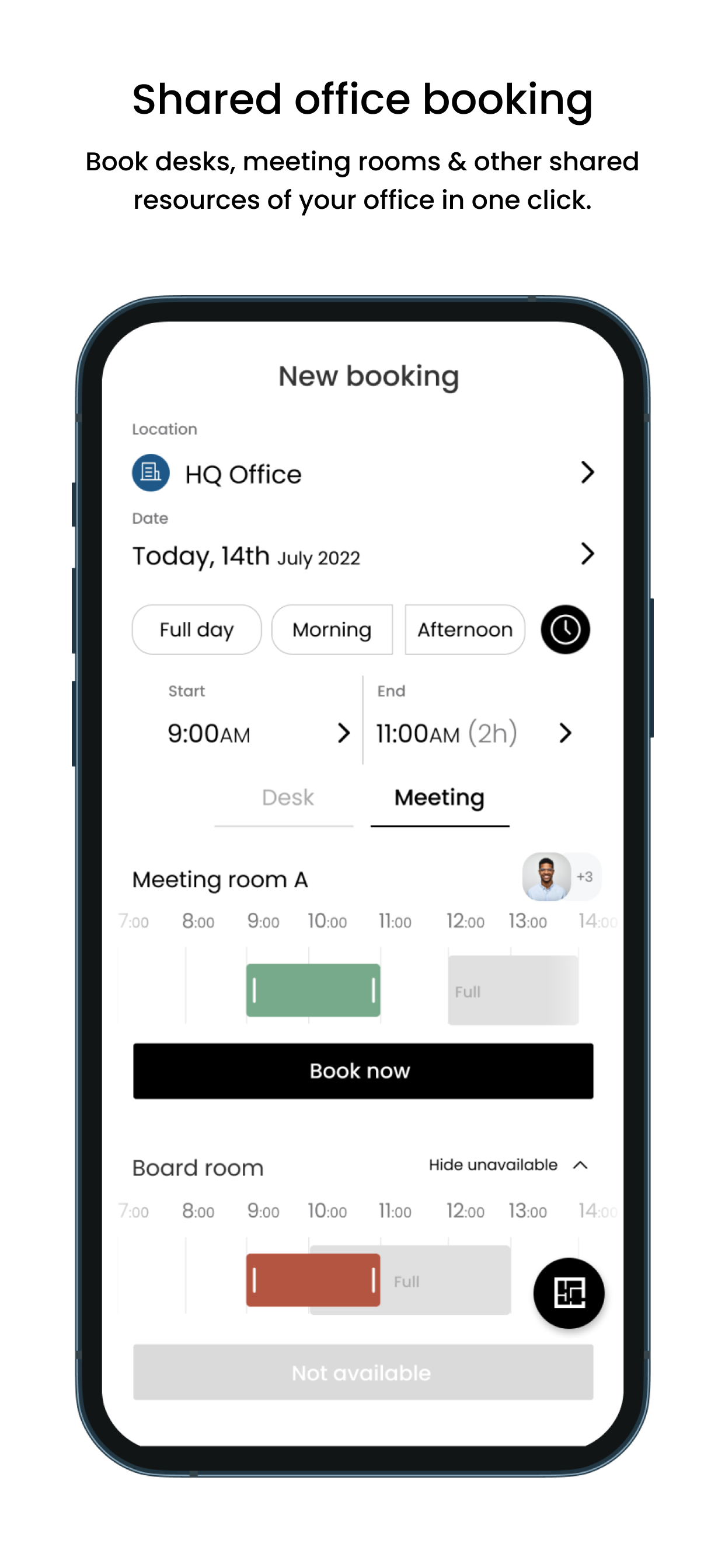 screenshot of FLYDESK