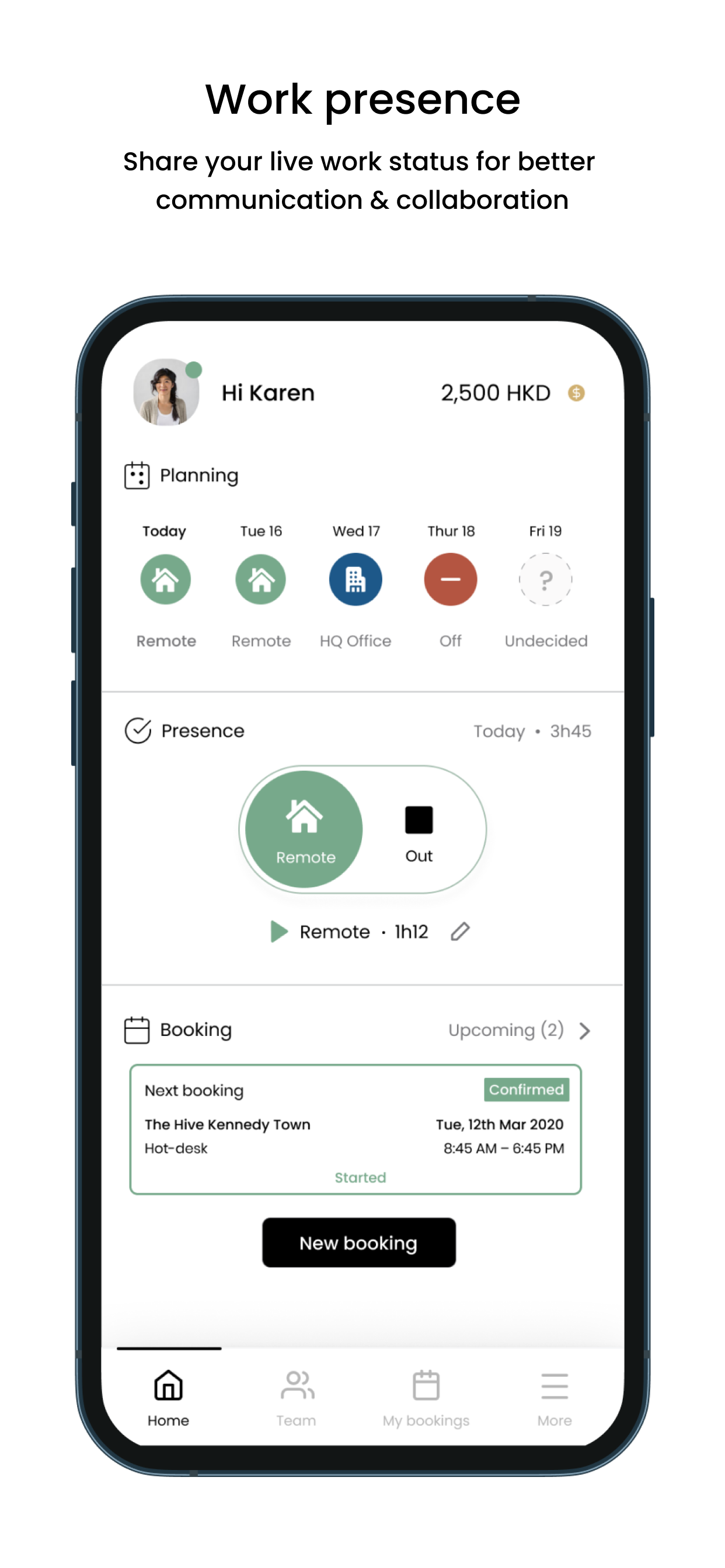 screenshot of FLYDESK