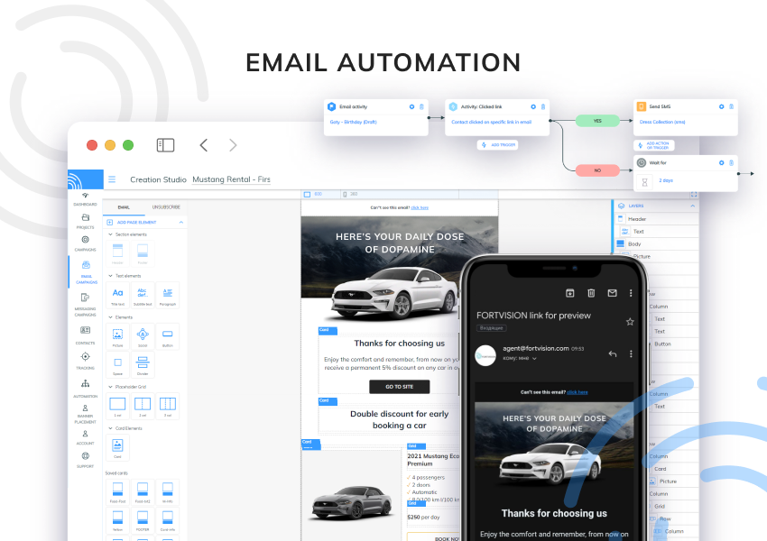 screenshot of FORTVISION