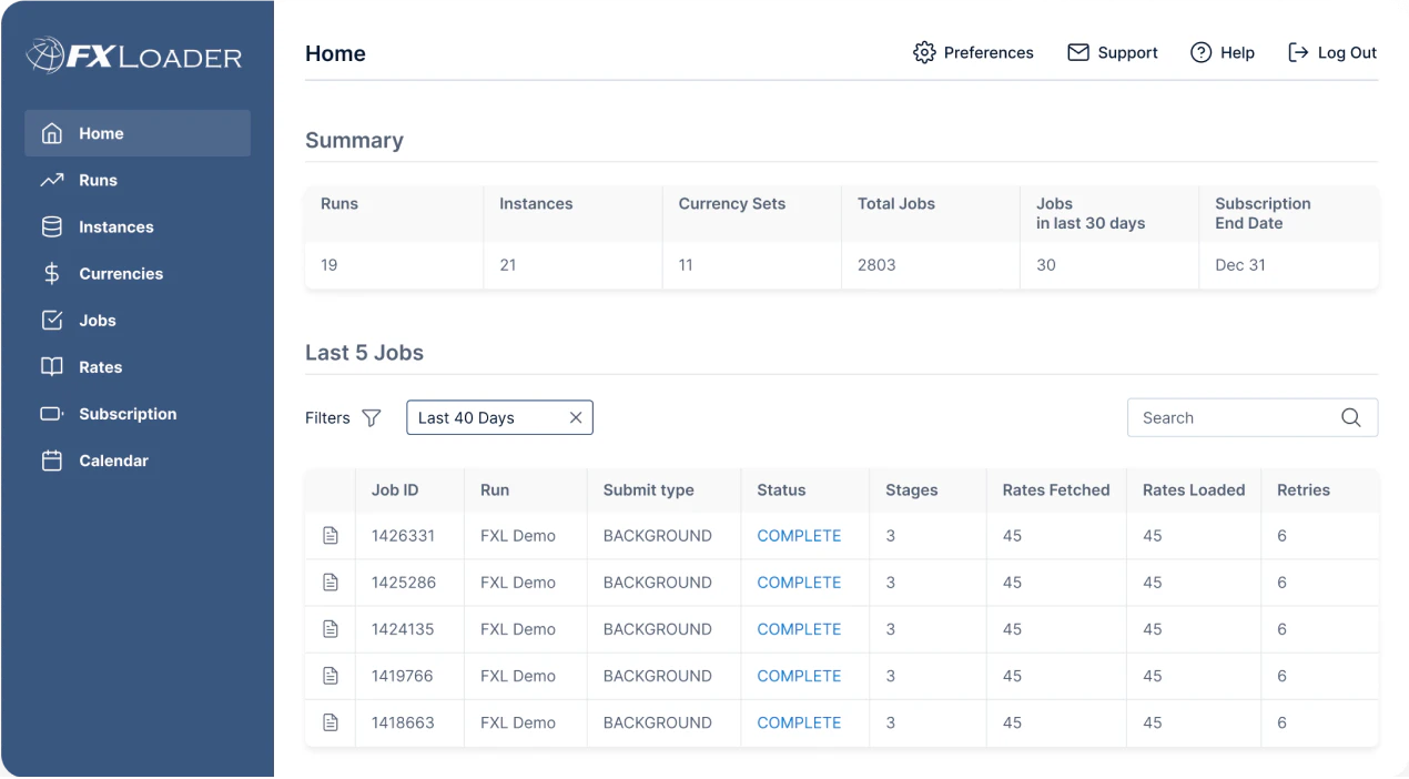screenshot of FXLoader