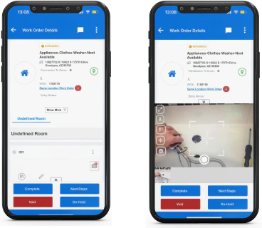 screenshot of FacilGo
