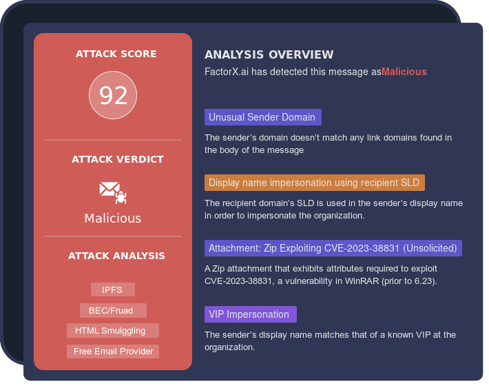 screenshot of FactorX.ai