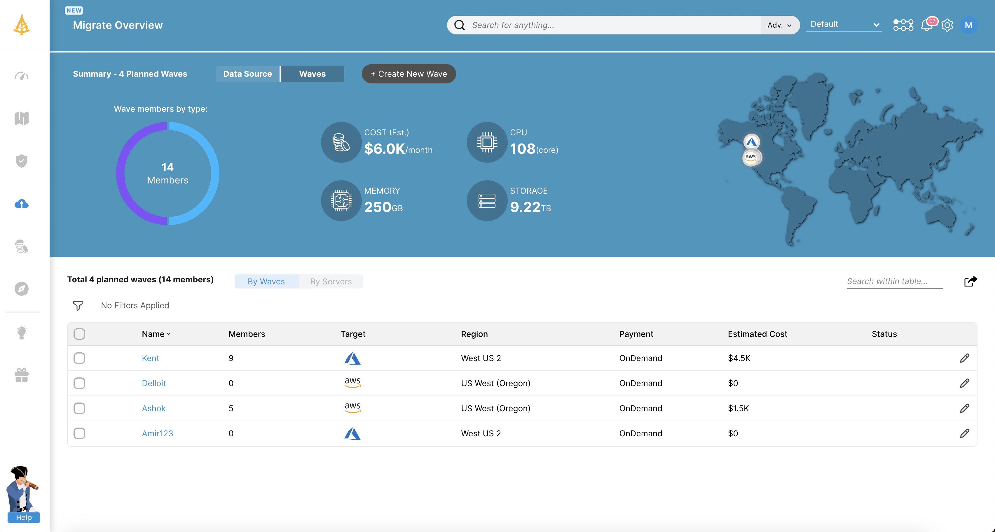 screenshot of Faddom
