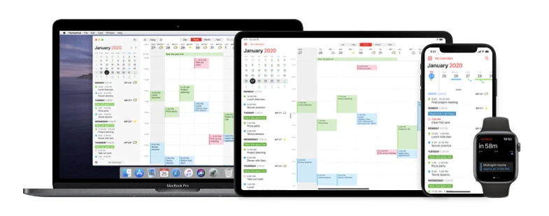 screenshot of Fantastical