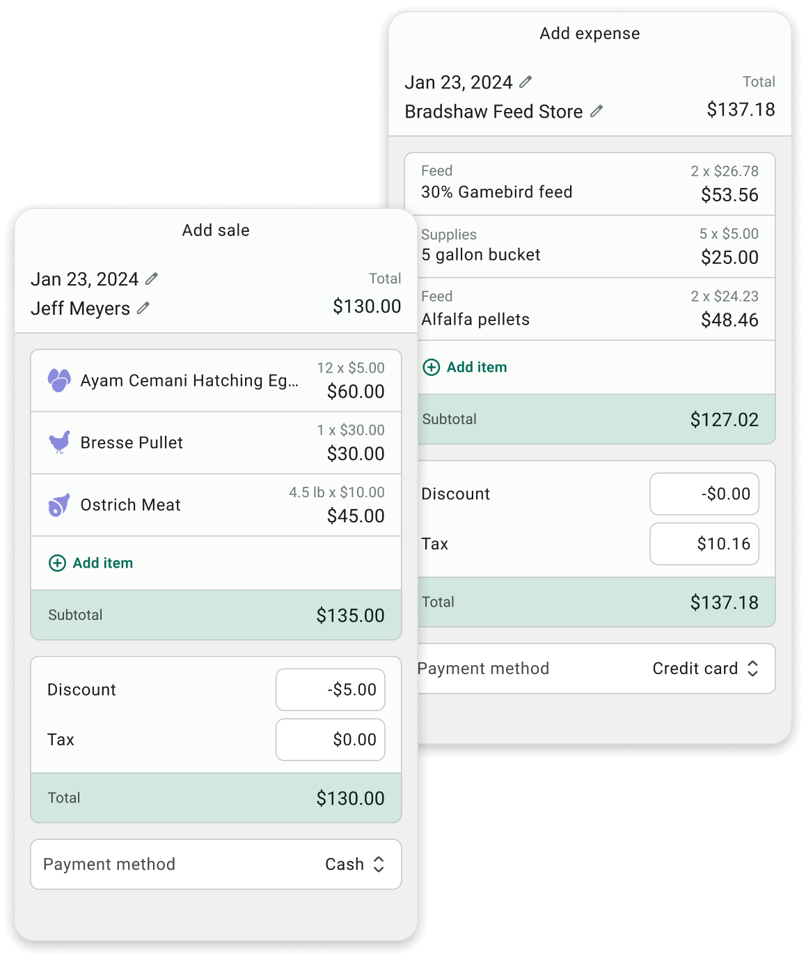screenshot of FarmKeep