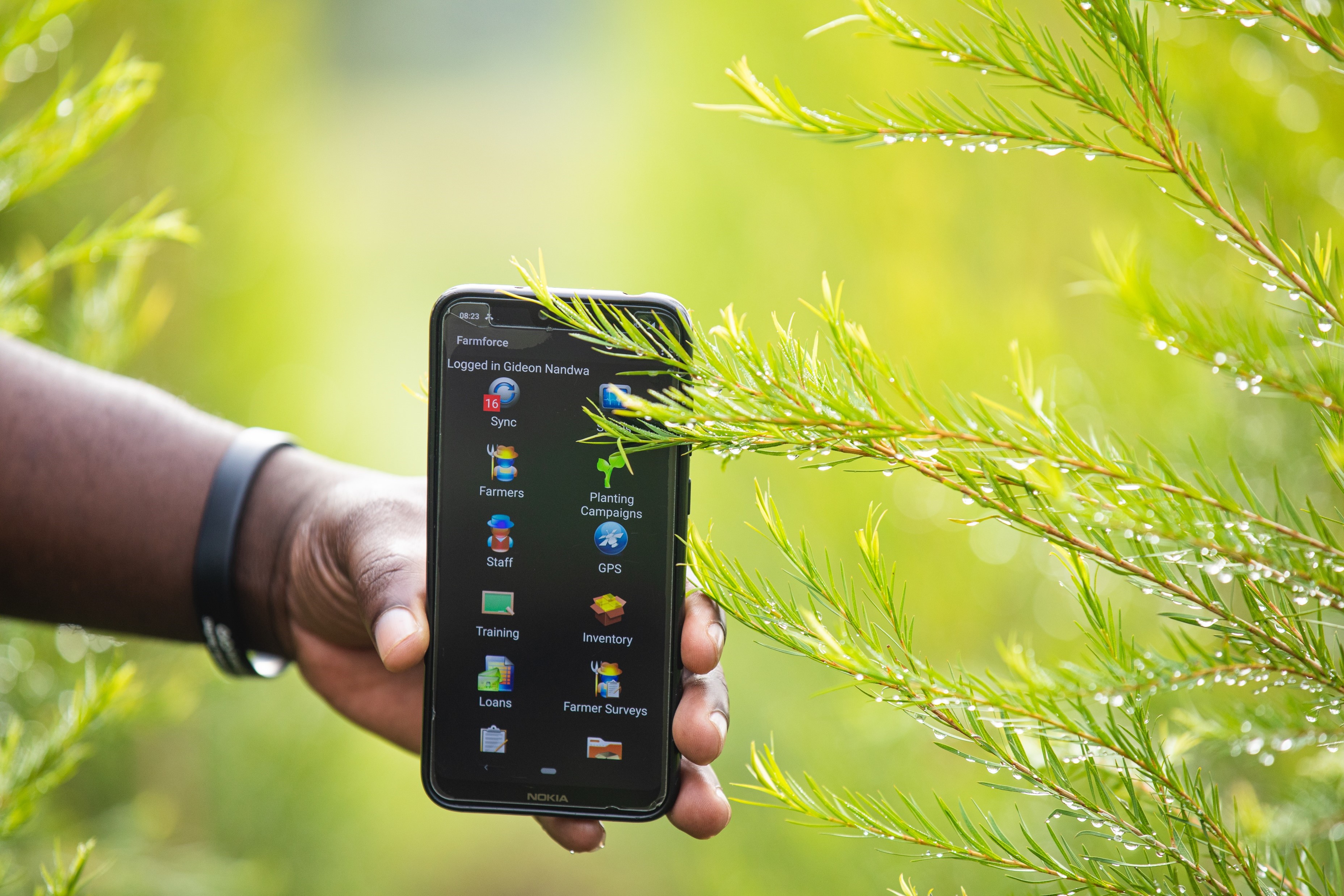 screenshot of Farmforce