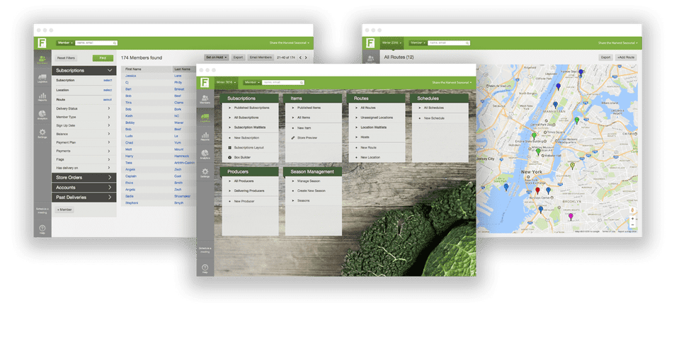screenshot of Farmigo