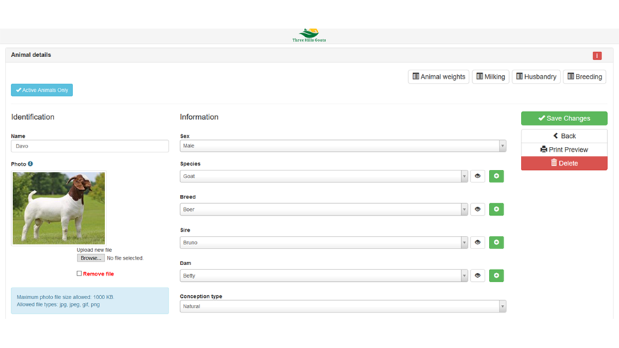 screenshot of Farmrexx