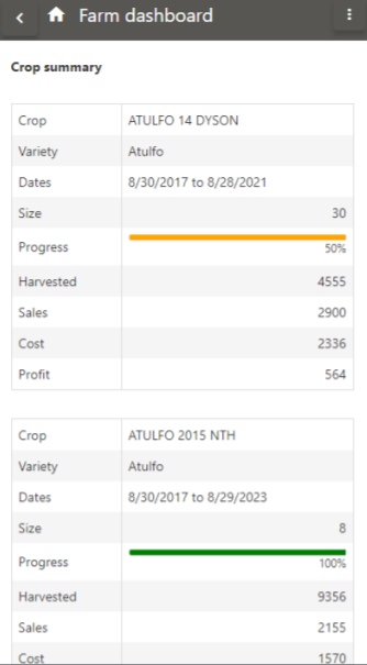 screenshot of Farmsoft