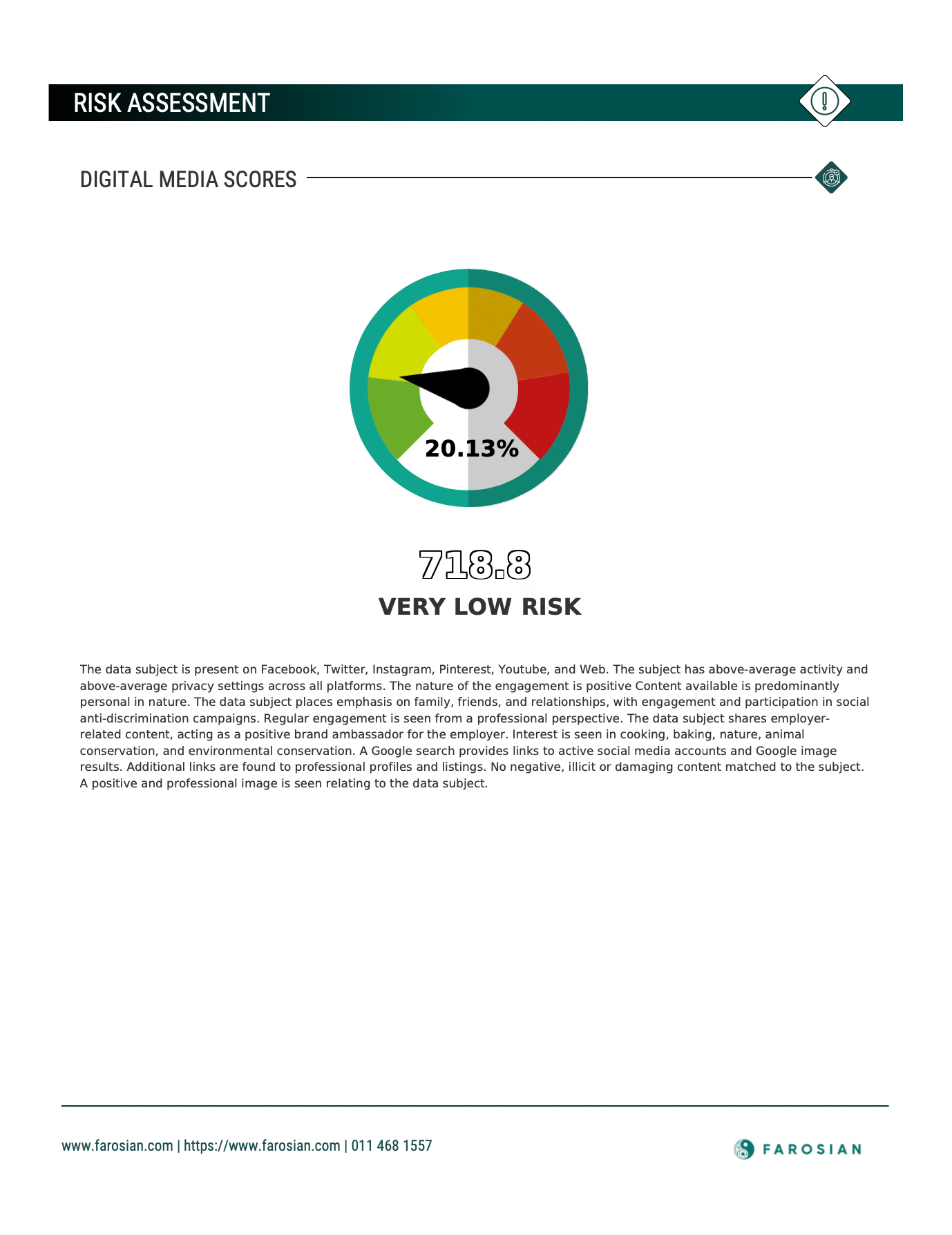 screenshot of Farocity