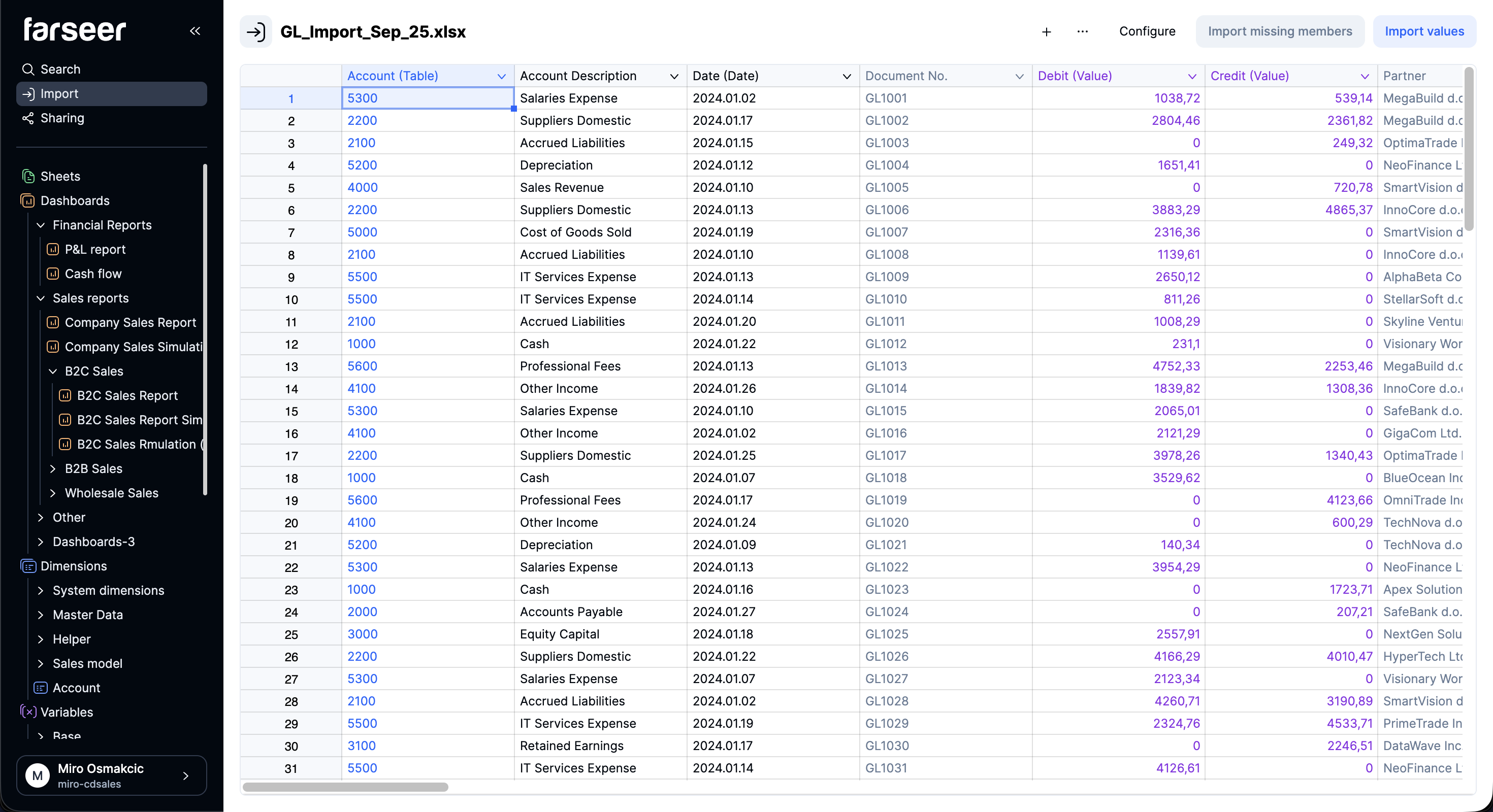 screenshot of Farseer