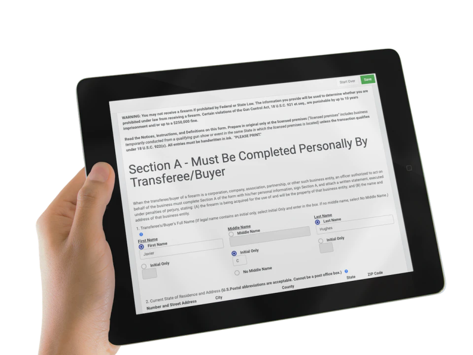 screenshot of FastBound