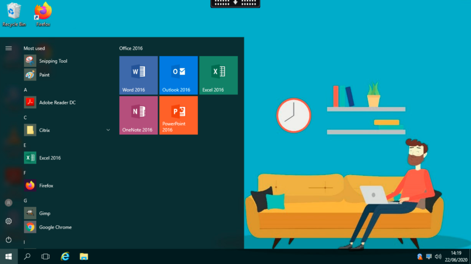 screenshot of FastDesk