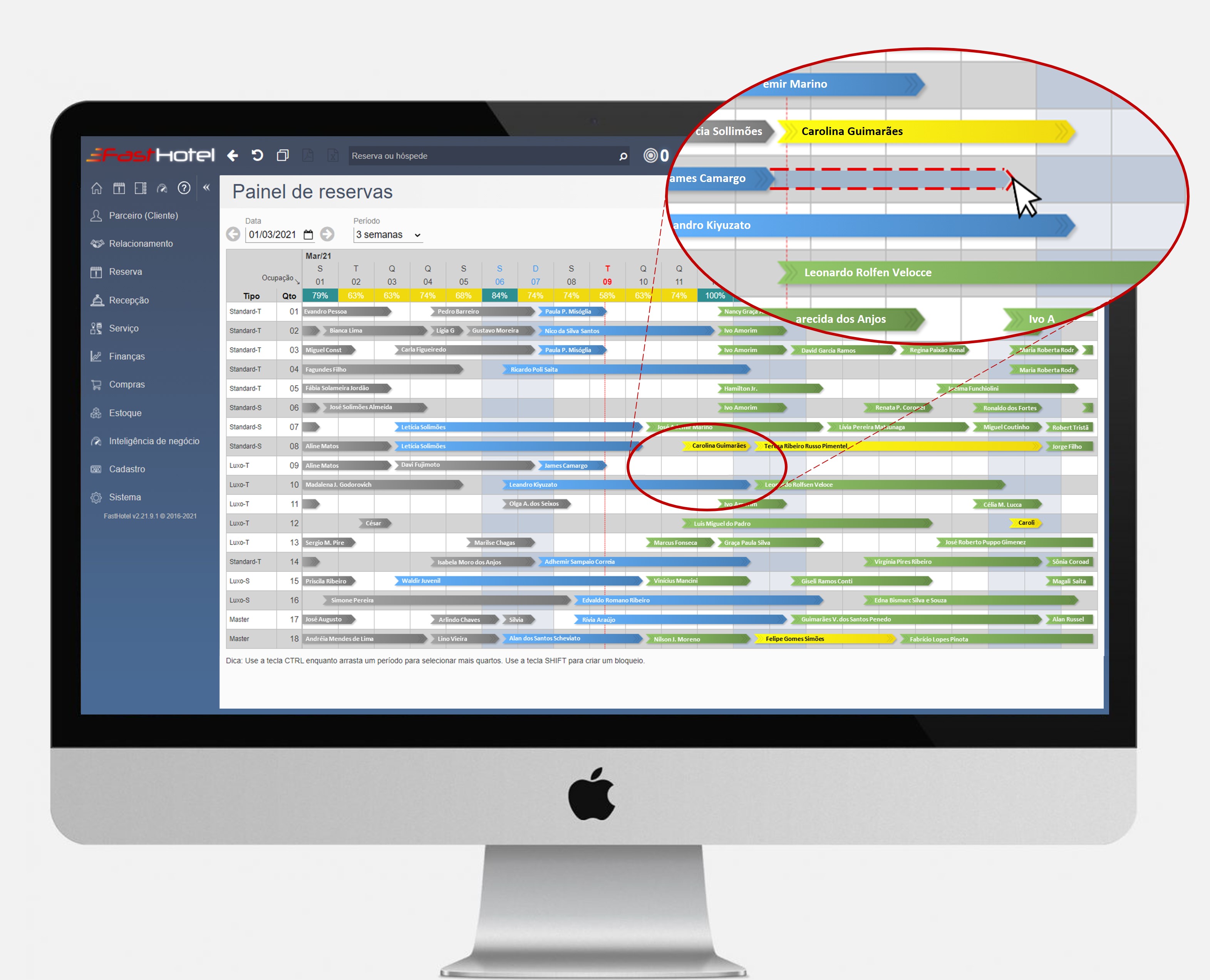 screenshot of FastHotel