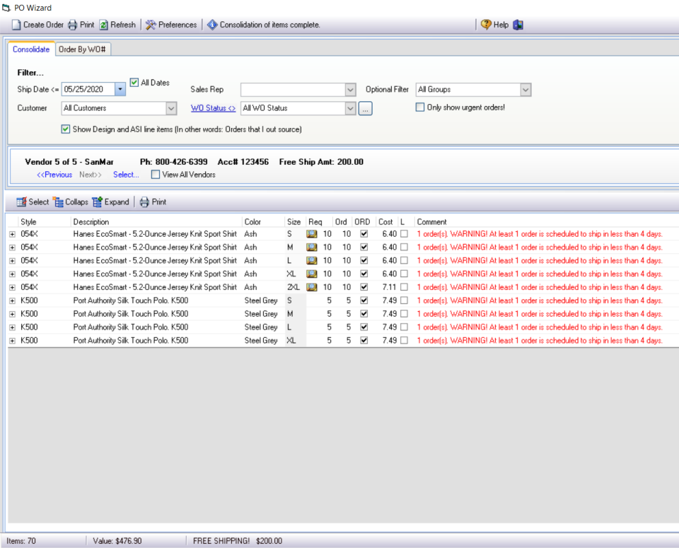 screenshot of FastManager