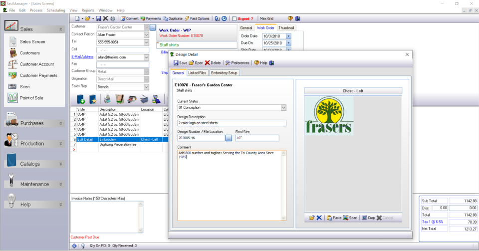 screenshot of FastManager