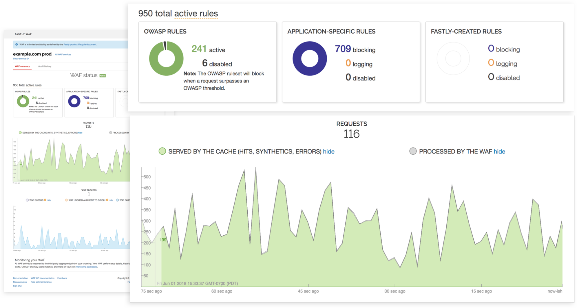 screenshot of Fastly