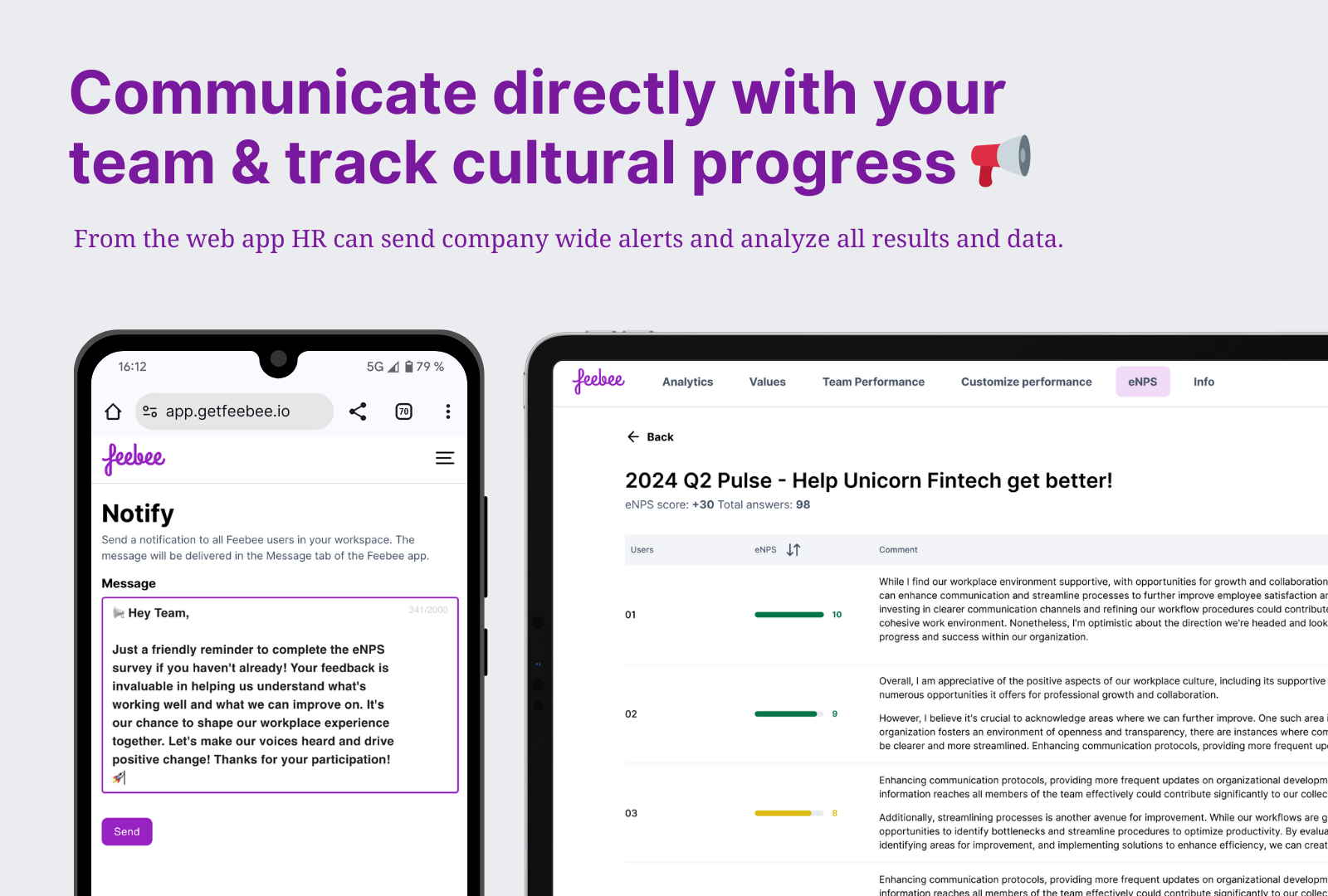 screenshot of Feebee