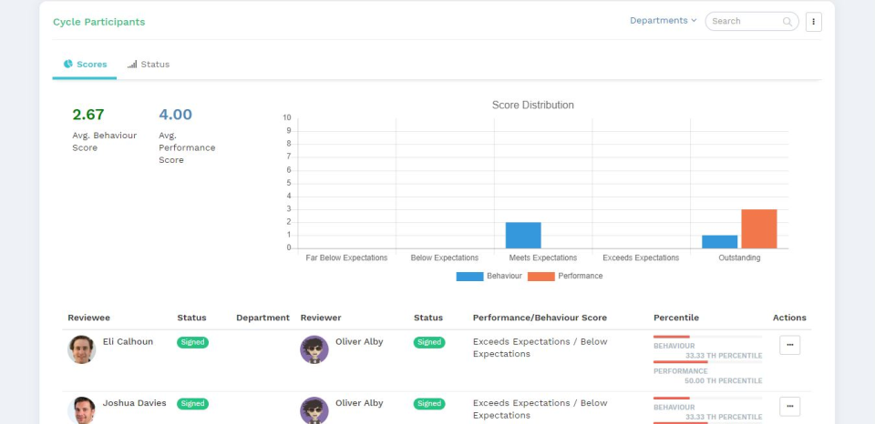 screenshot of Feedback4e