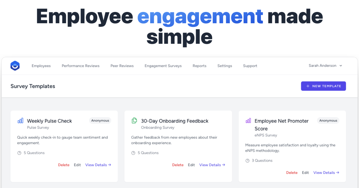 screenshot of FeedbackPulse