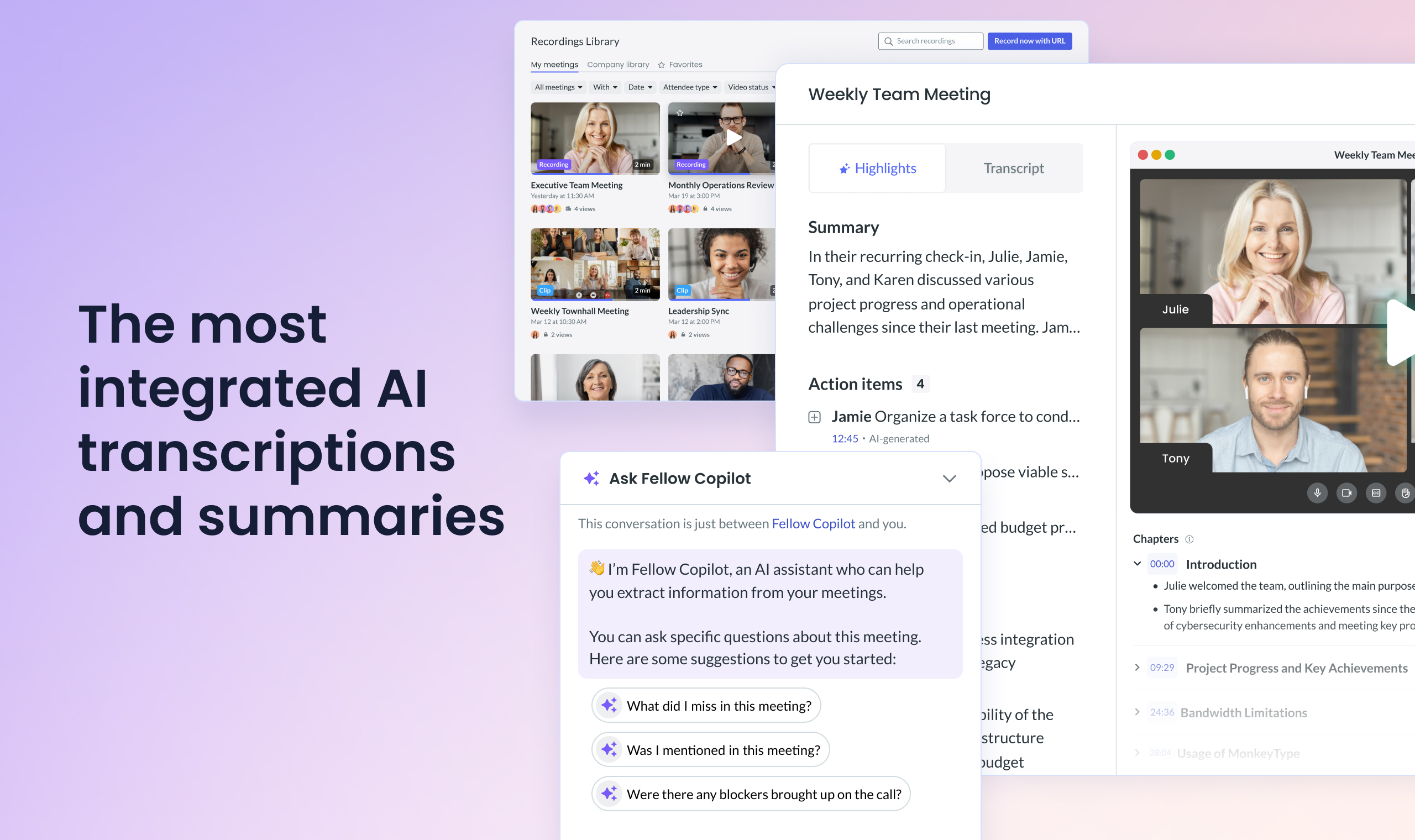 screenshot of Fellow