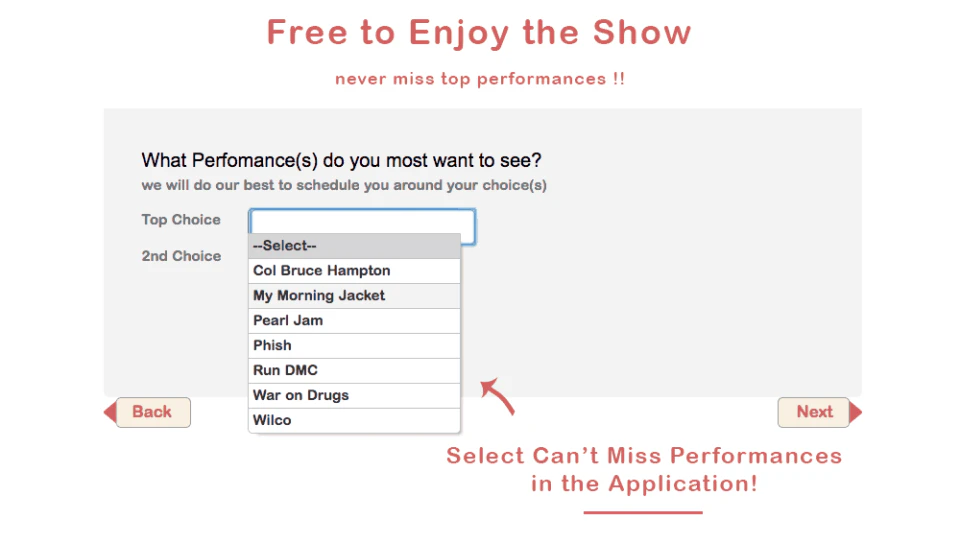 screenshot of FestiVOL