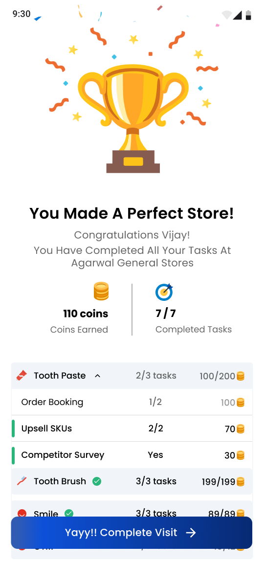 screenshot of FieldAssist
