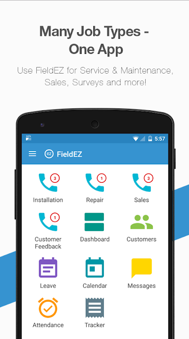 screenshot of FieldEZ