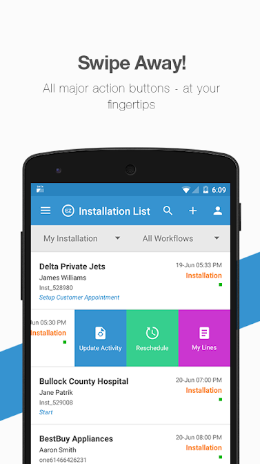 screenshot of FieldEZ