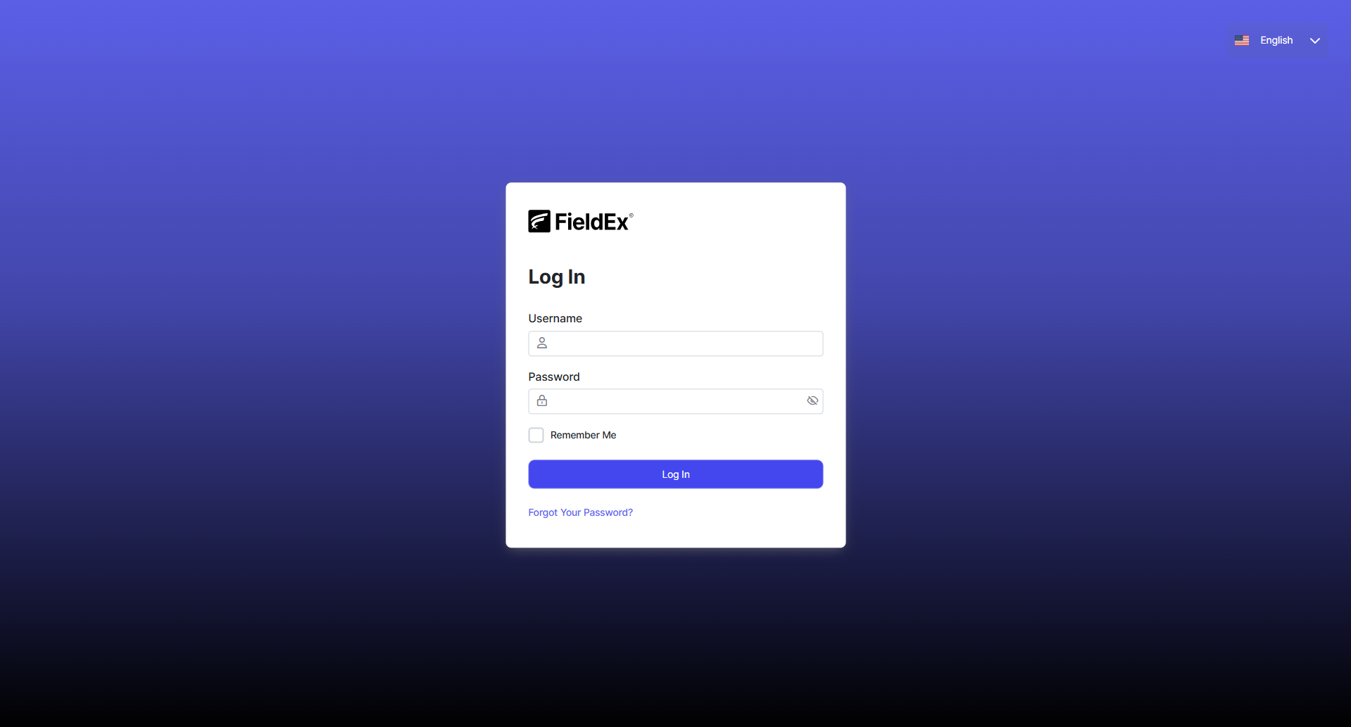 screenshot of FieldEx