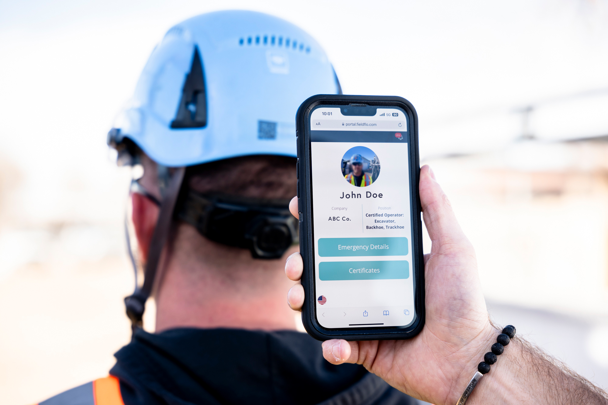 screenshot of FieldFlo