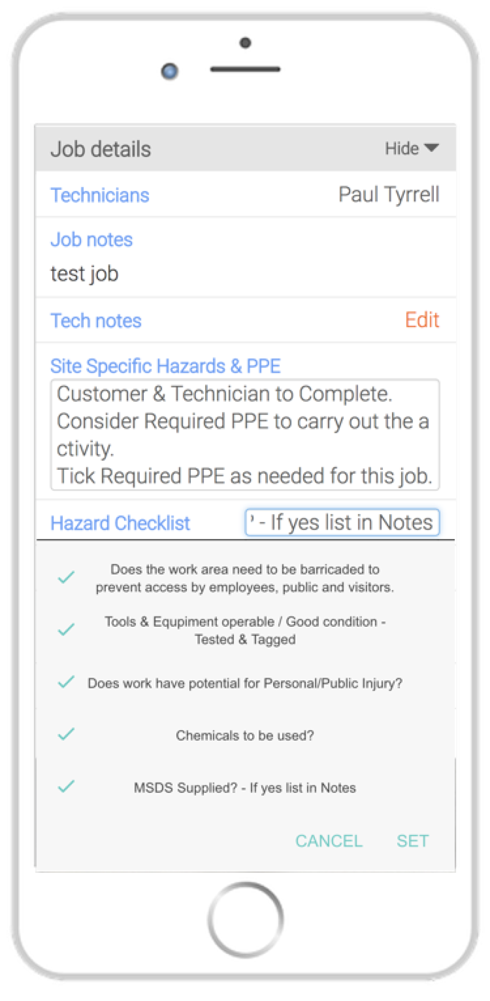screenshot of FieldInsight
