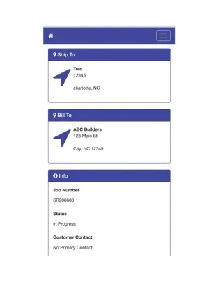 screenshot of FieldServio
