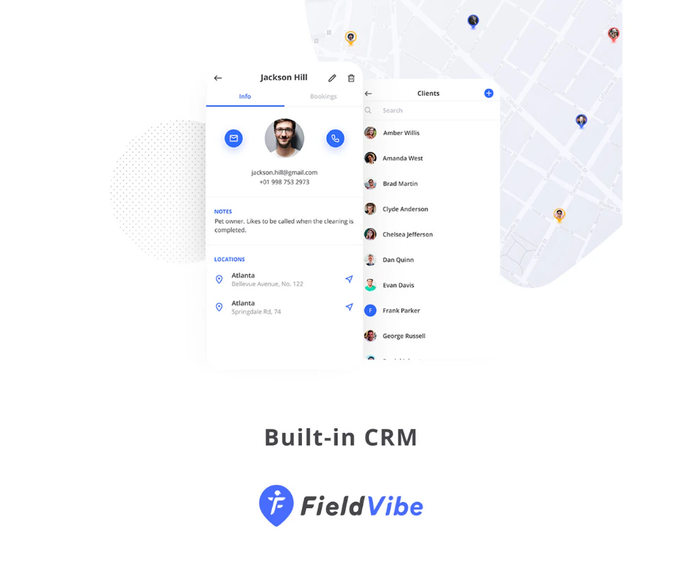 screenshot of FieldVibe