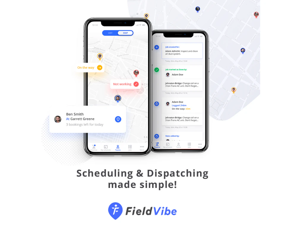 screenshot of FieldVibe