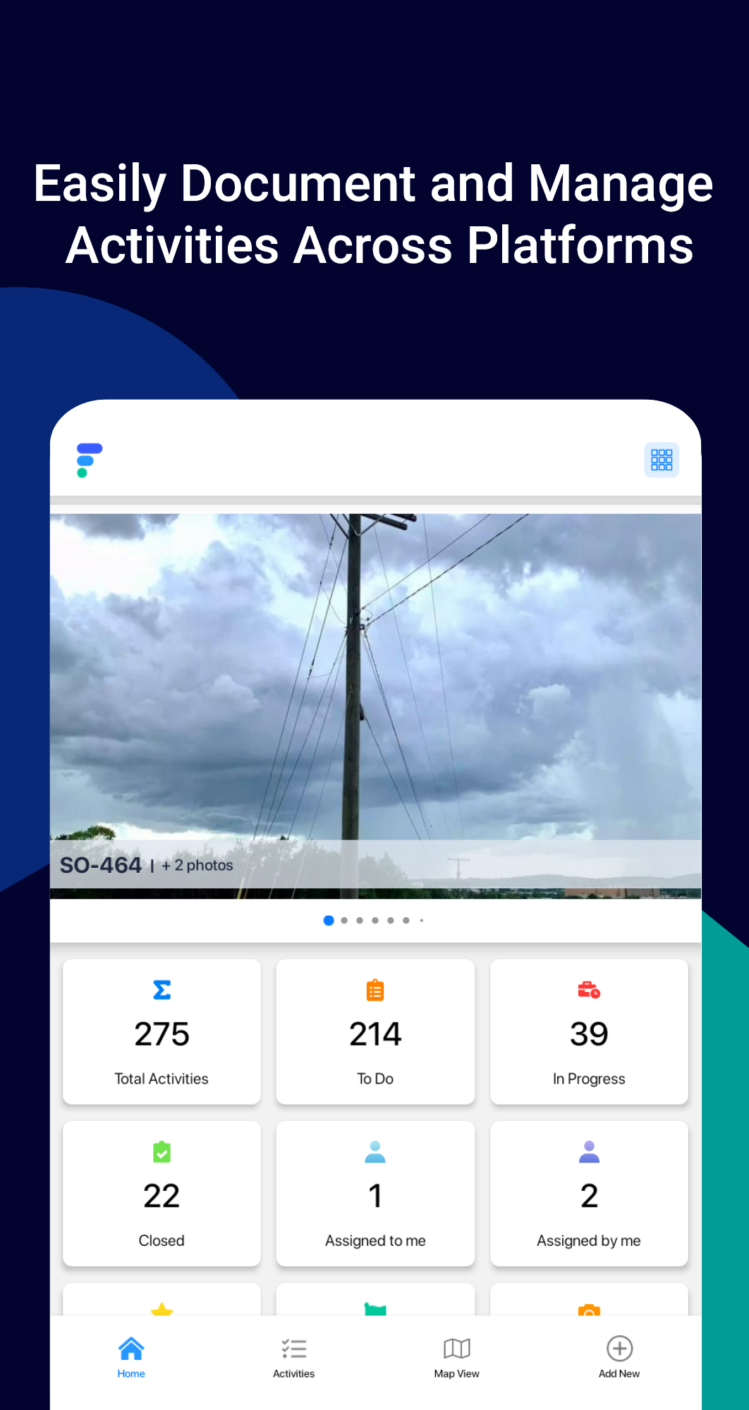 screenshot of Fielda
