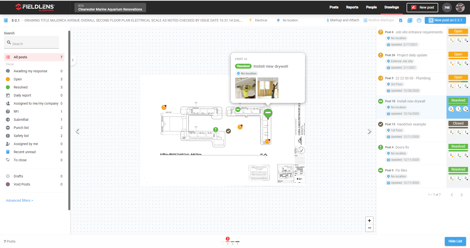 screenshot of Fieldlens